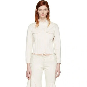 Marques Almeida denim off white jacket